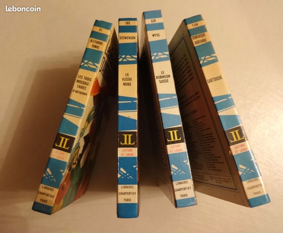 Lot de 4 livres années 60(collection Lecture et loisir) (image 1)