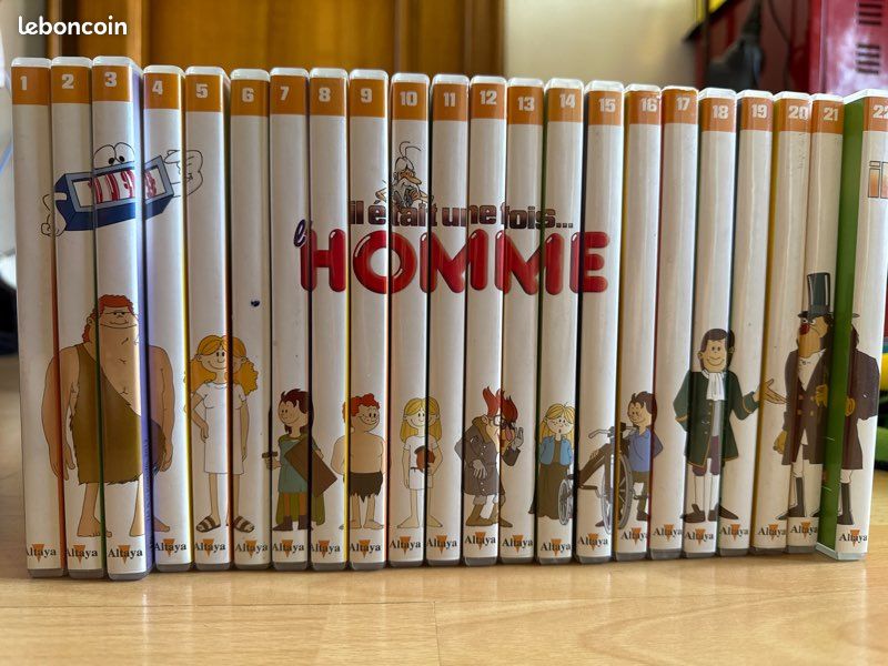 Lot DVD+Livre « il était une fois l’homme » (image 1)