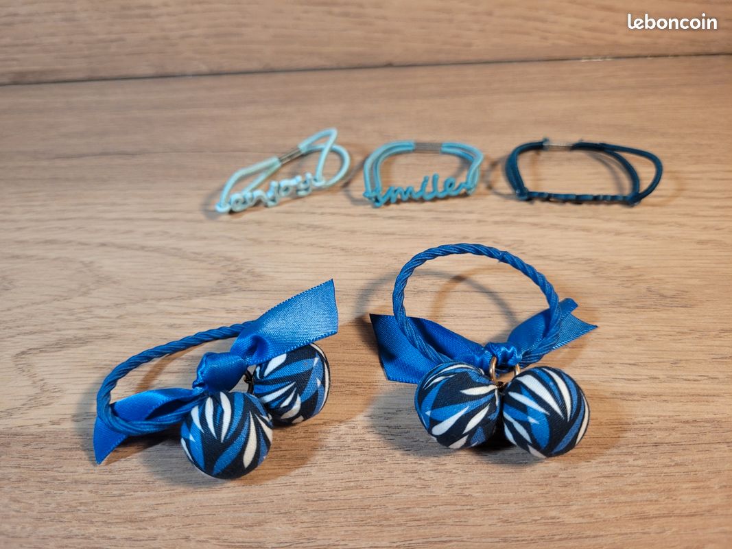 Lot élastiques cheveux Okaidi (image 1)