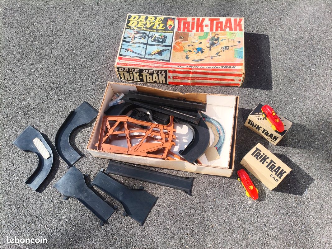 Ancien jouet circuit trik trak (image 2)