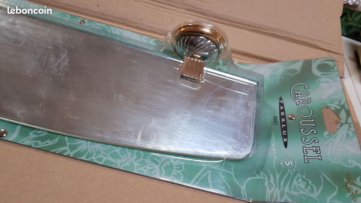 TABLETTE VERRE CAROUSSEL pour salle d'eau (image 2)