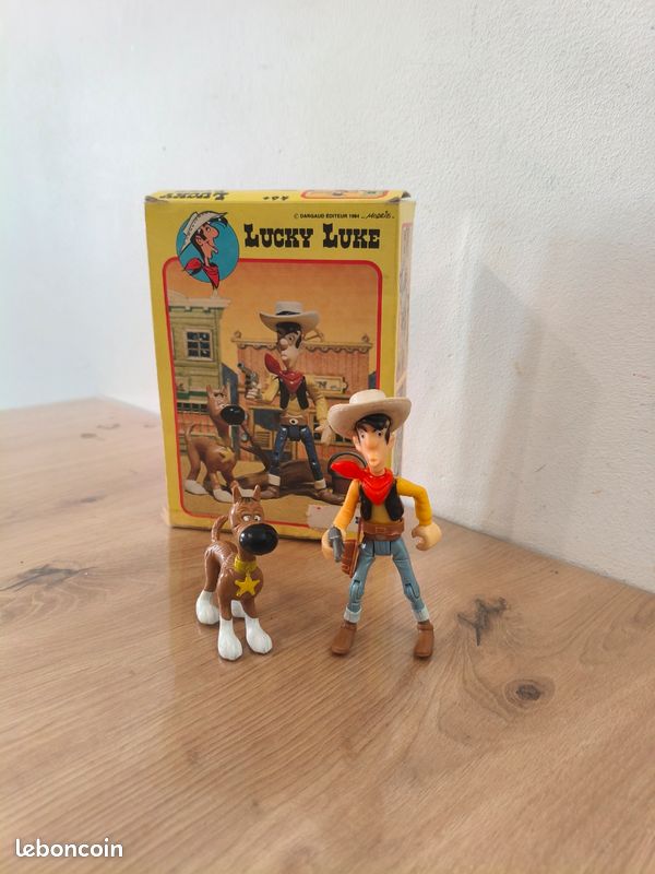 Pixi MORRIS Mini Ville de Lucky Luke Lucky Luke et Jolly Jumper - 2 fig