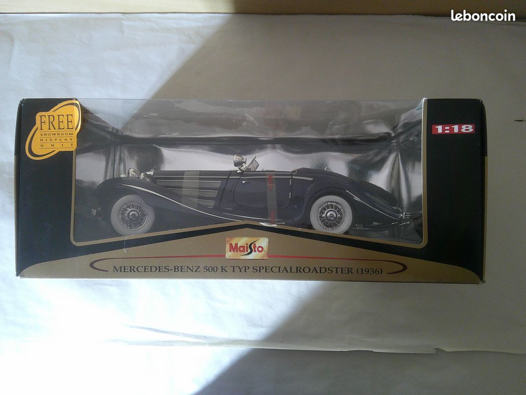 Axe De Roue Arrière Pour Miniature Maisto Mercedes 500 SL 1:18 - Pièce Détachée D'occasion