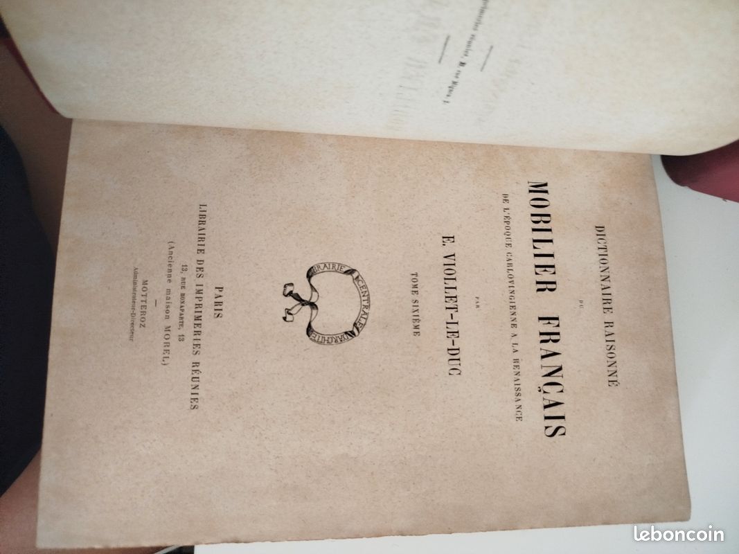 Collection dictionnaire du mobilier Français complète (image 6)