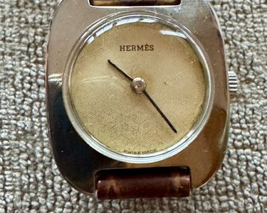 Montre Bracelet Vintage Hermin - Mécanique - État Occasion, Fonctionne