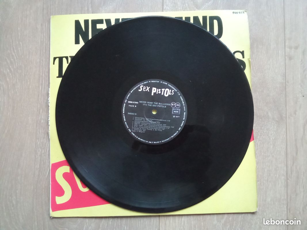 [Vinyle] Sex Pistols, Never Mind the Bollocks (image 2)