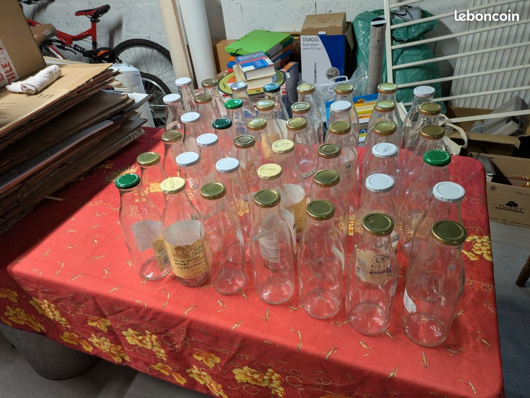Bouteilles en verre (image 1)