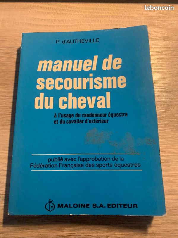 Manuel de secourisme du cheval (image 1)