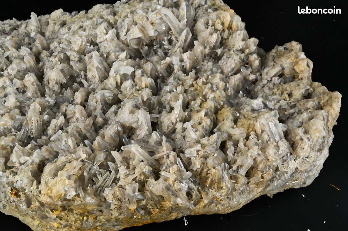 Amas de cristaux de Quartz Chamonix France 8,8 kg minérale Collection (image 14)