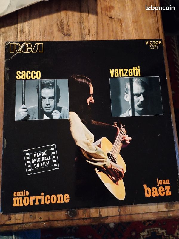 Vinyle 33 tours Ennio Morricone et Joan baez (image 1)