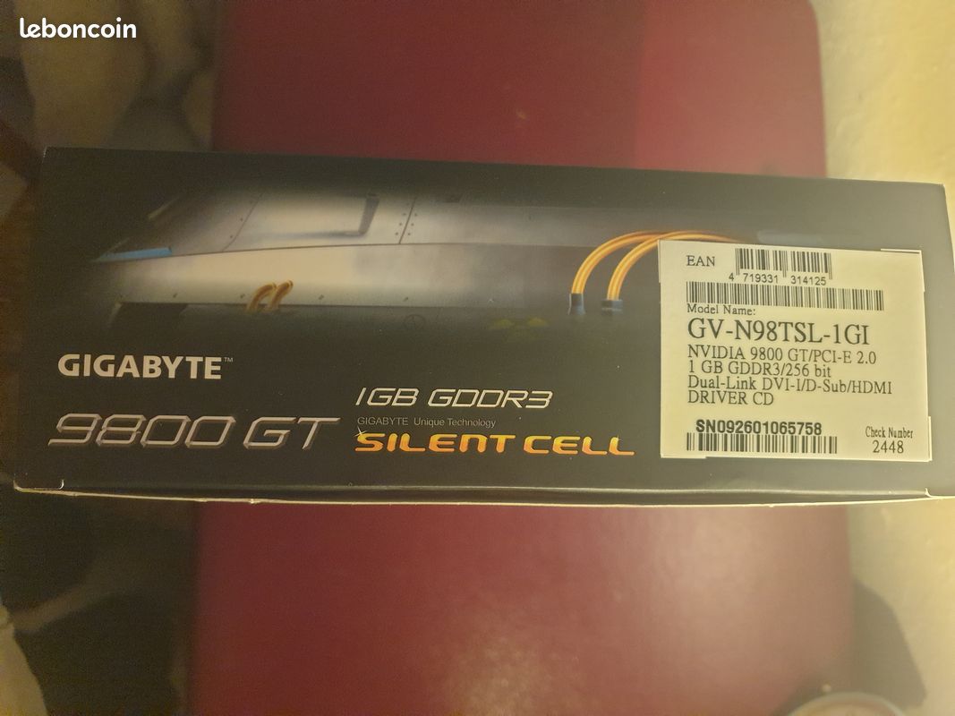 Gigabyte Nvidia Geforce 9800 GT Silent Cell 1gb/256bit (image 2)