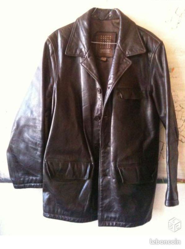 Veste homme en cuir (image 1)