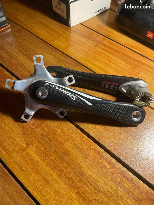 Bras de manivelle gauche de 170 mm pour axe de 14 mm, manivelle de vélo