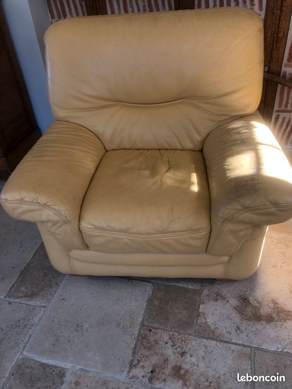 Canapé angle + fauteuil (image 1)