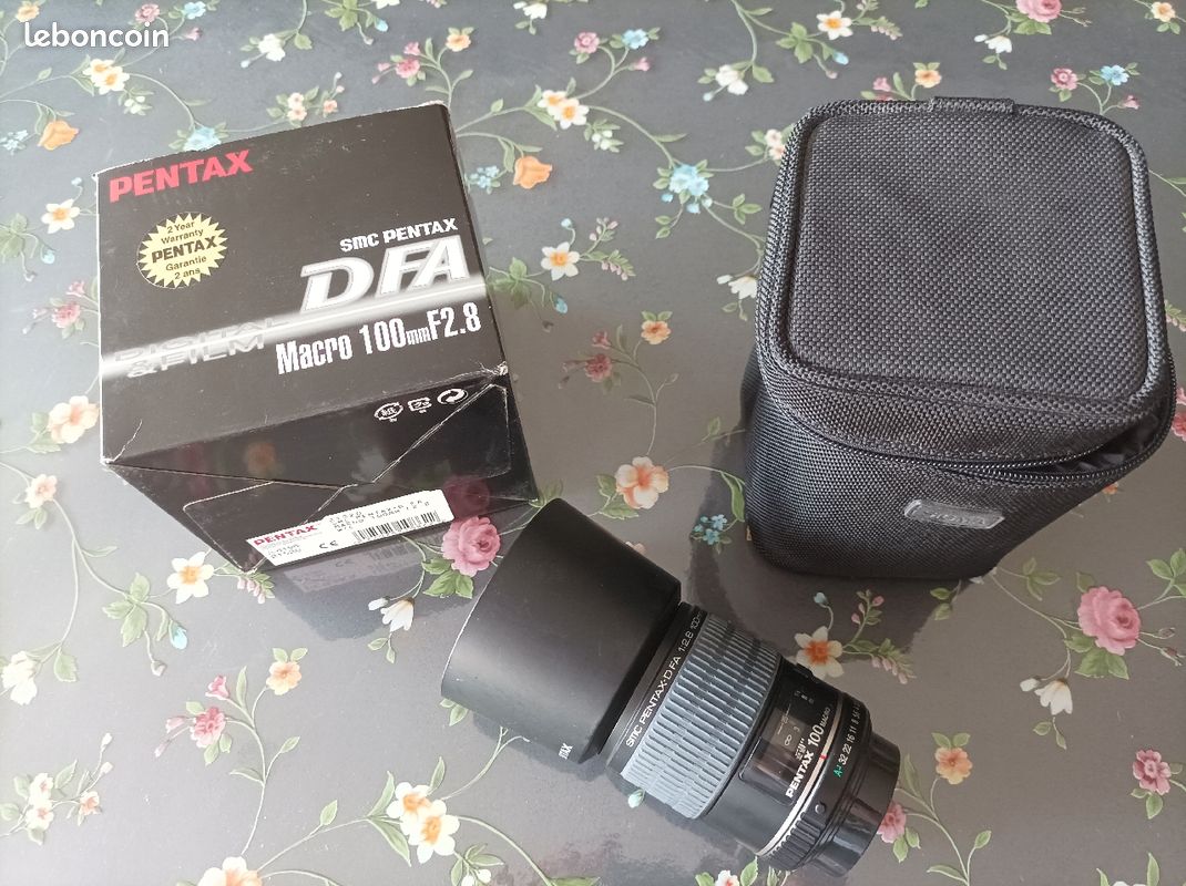 Objectif macro pentax Smc 100mm f2. 8 (image 1)