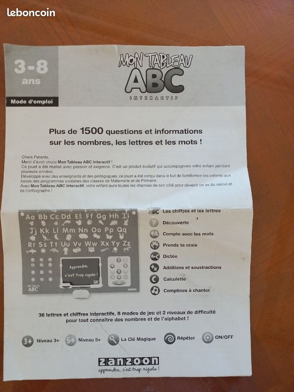 Tableau de l’alphabet interactif (image 2)