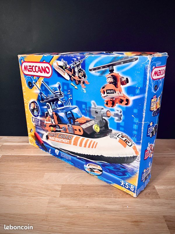 Meccano Design 1 (Modéle Moto / Motocross) Complet intérieur Neuf | UK