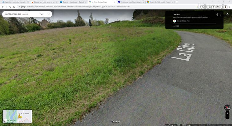 Terrain Constructible St Germain des Fossés 2365m