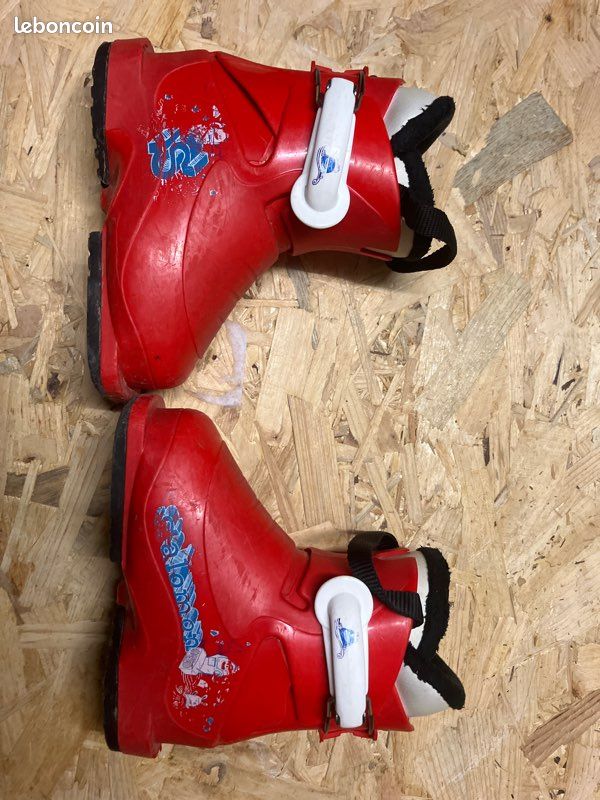 Chaussure ski alpin enfant taille FR25/26 Sport Plein air