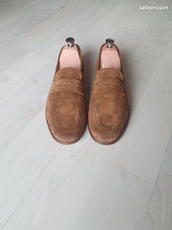 Chaussures Décontractées L.L.Bean En Daim Marron Pour Garçons Taille 6 - Neuf Sans Emballage