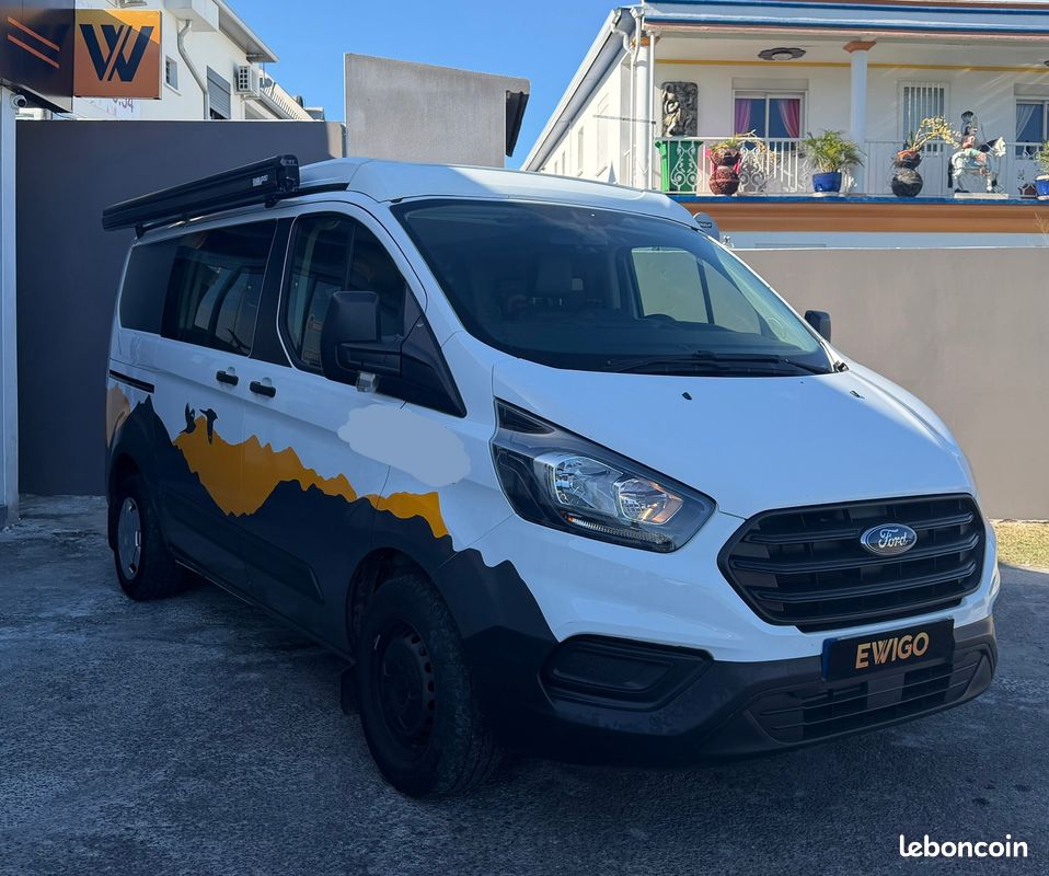 FORD TRANSIT CUSTOM PANAMA P10 105CH VAN AMÉNAGÉ - TRÈS BIEN ÉQUIPé (image 5)