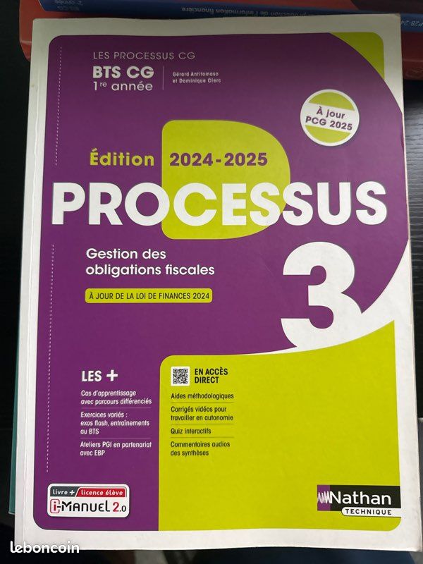 Processus 3 Bts Cg 1er année (image 2)