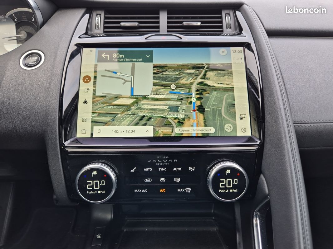 Jaguar e-pace awd bva hybrid - cuir - caméra - garantie 12 mois (image 12)