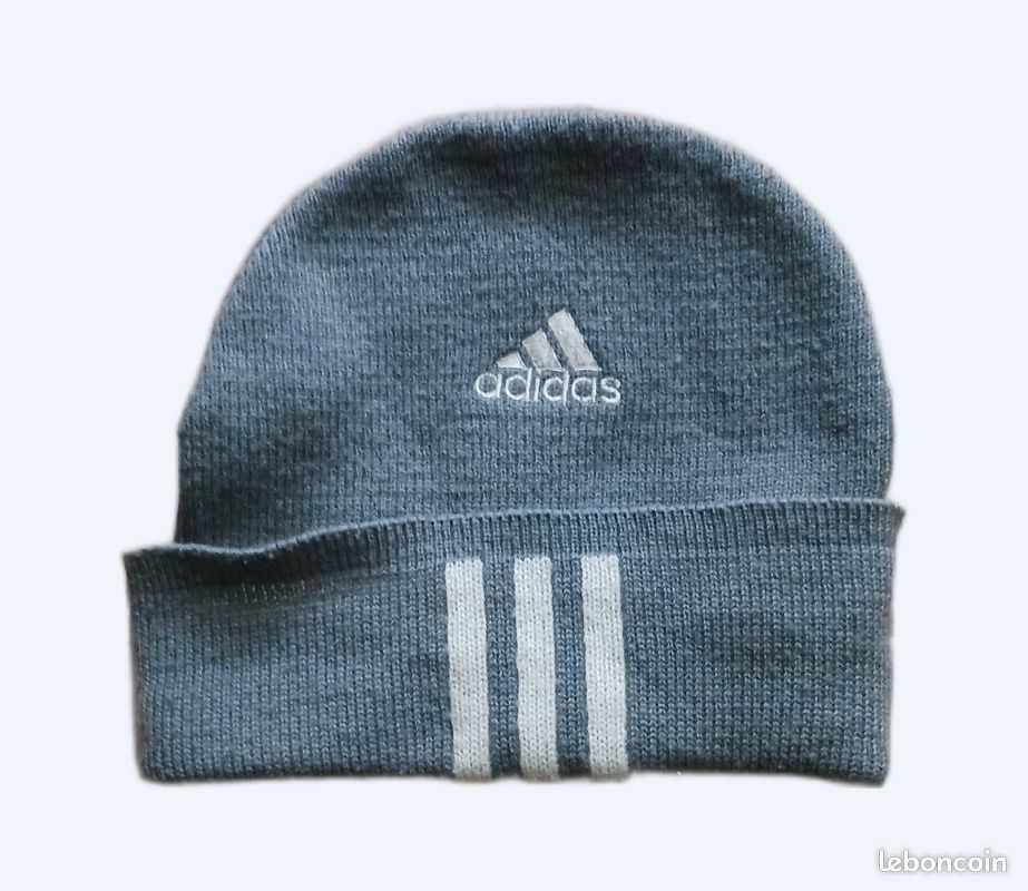 Bonnet gris adidas (image 1)