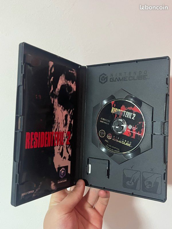 BIOHAZARD 2 RESIDENT Evil Gamecube importation japonaise Nintendo GC de