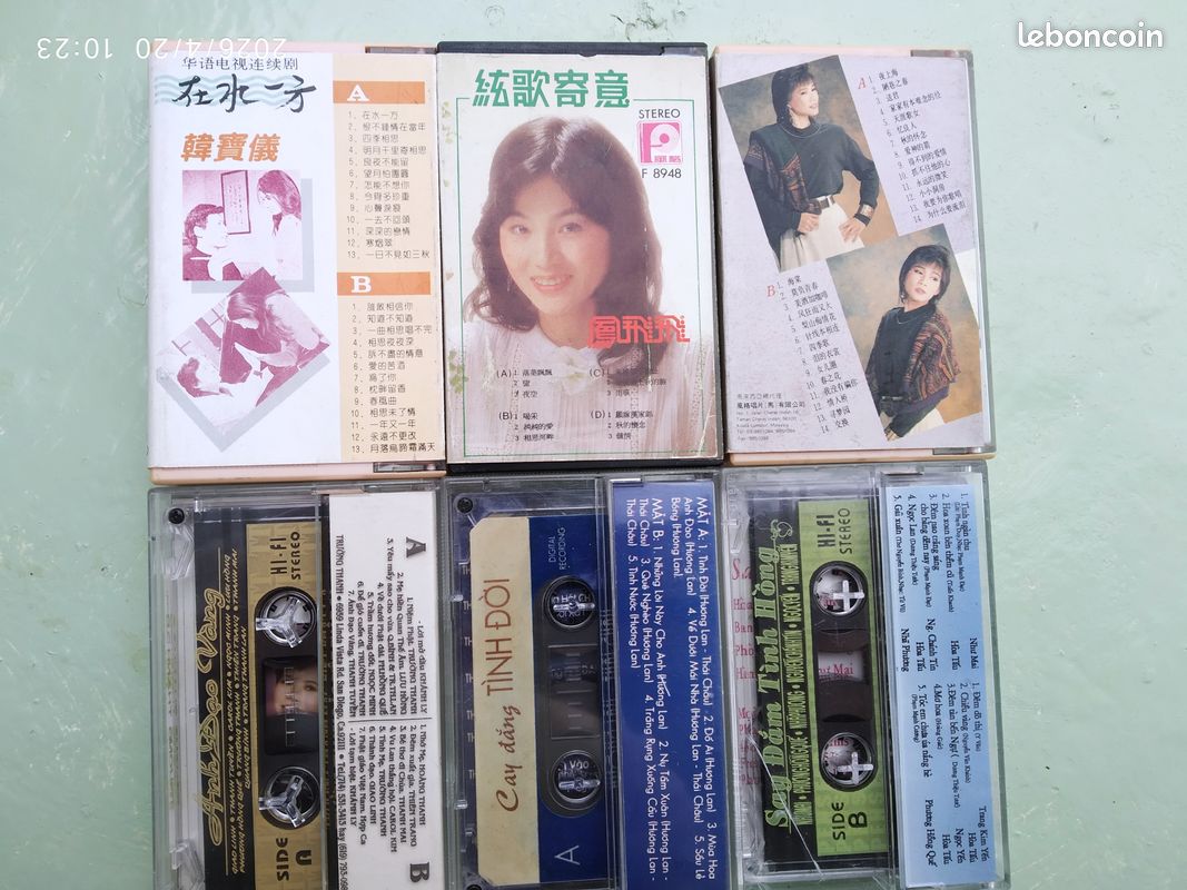 6 K7 audio Chinoises et Vietnamiennes (image 2)