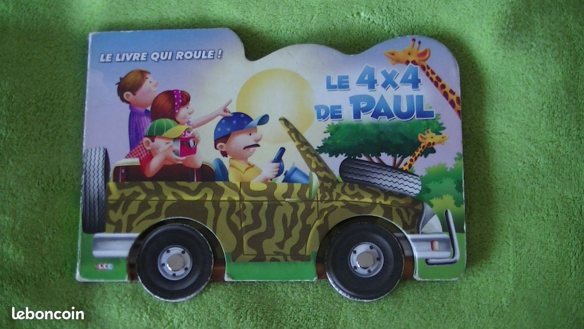 Livre qui roule "Le 4x4 de Paul" (image 1)