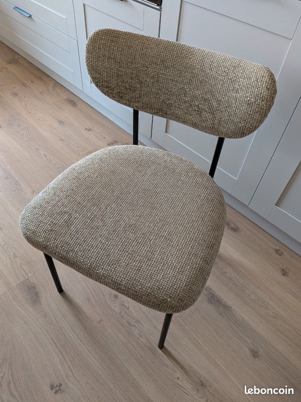 Deux chaises NV gallery taupe (image 1)