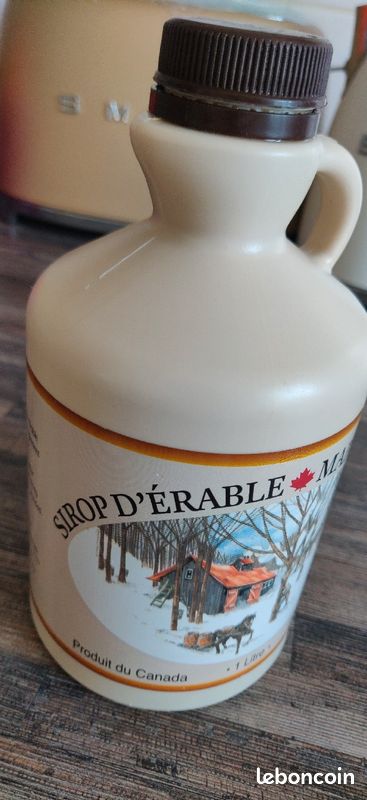 Rare bouteille collection 1 litre Sirop d'érable produit canadien vide 15 euros (image 2)