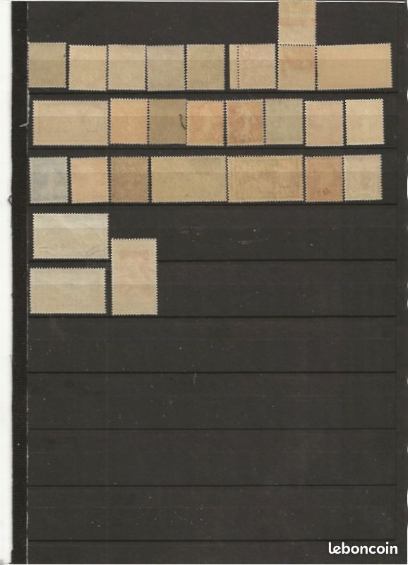 Timbres neufs français sans traces de charnières de 1900 à 1924 forte cote (image 2)