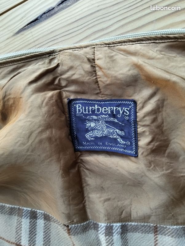 Doublure de trench laine Burberry (image 4)