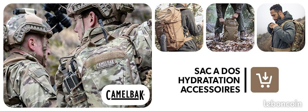 Camelbak Hydrobak 2L - Sac D'hydratation Désert Camouflage - Neuf