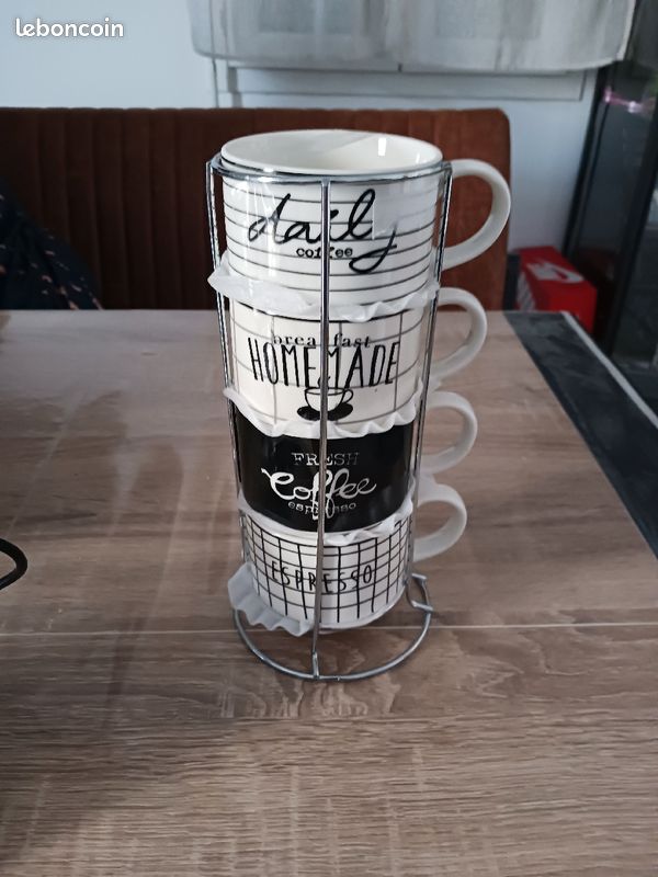 Tasse + support de Maison du monde (image 1)