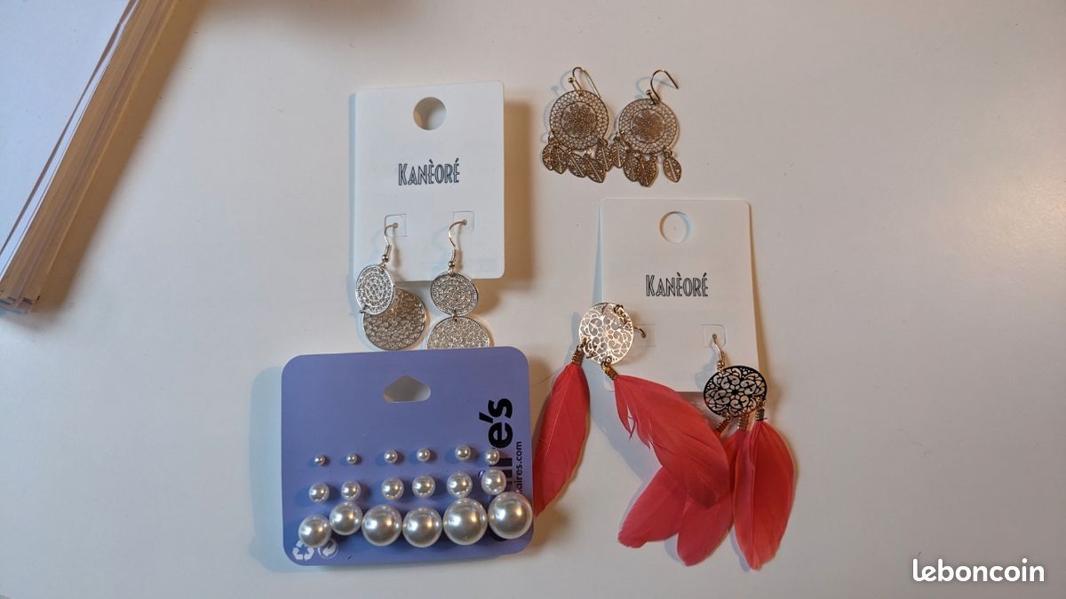 Boucles d'oreilles percings (image 1)