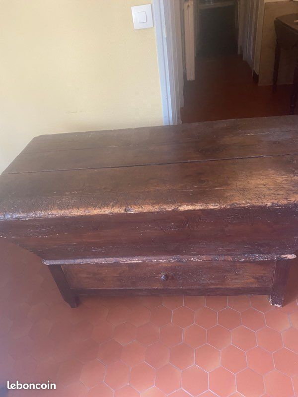 Pétrin - meuble ancien (image 6)