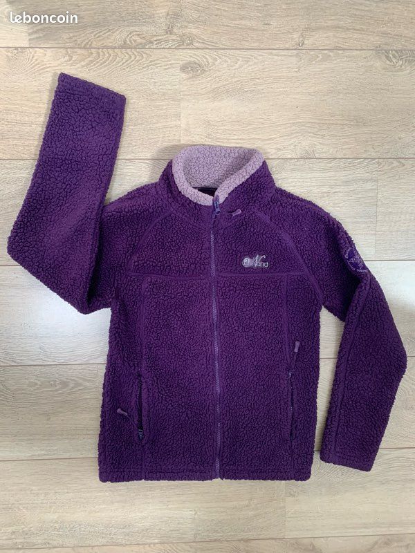 Veste Polaire Regatta Femme Taille 14 – Violette, Zippée, Poches, Comme Neuve