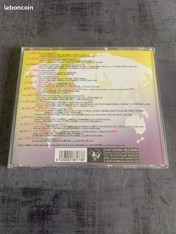 CD Fermin Muguruza - Brigadistak Sound System 1999 (image 4)