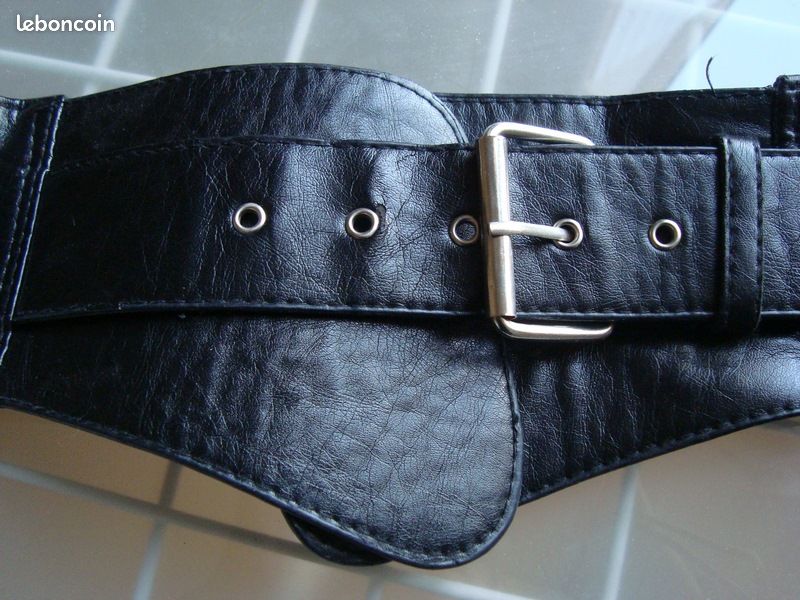Ceinture Femme marron large (image 1)