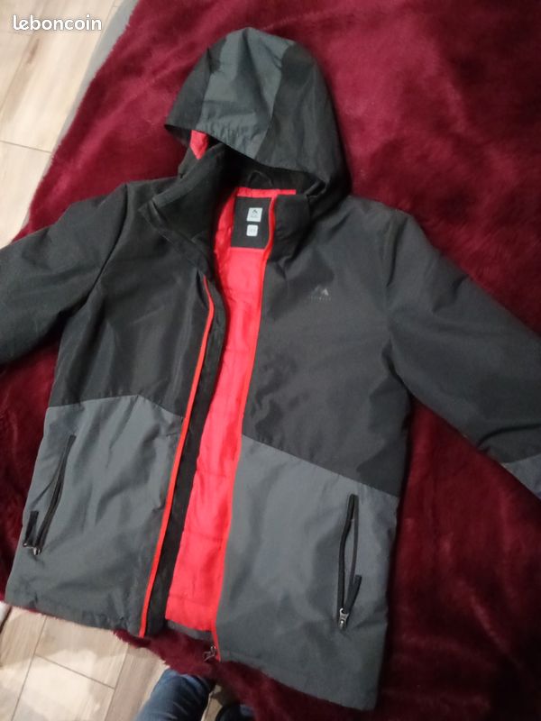 Veste ados garçon 16ans noir/gris Mc Kinley (image 1)