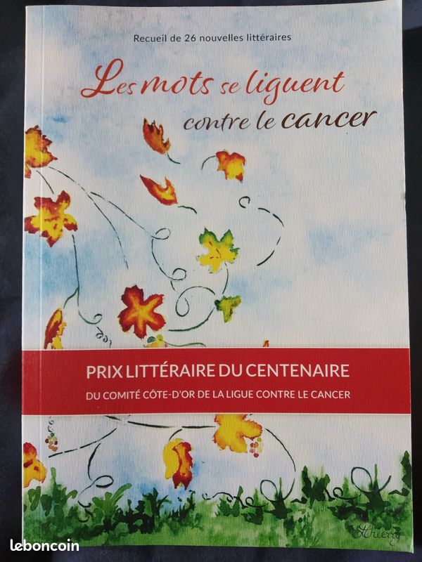 Livre "les mots se liguent contre le cancer" (image 1)