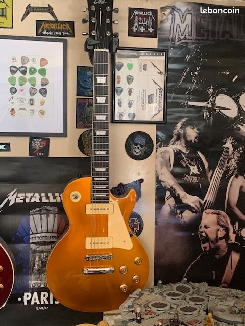 Guitare eko gold top (image 1)