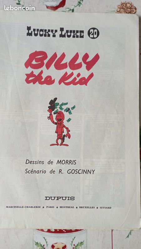 MORRIS & GOSCINNY - Lucky Luke - Billy the kid - BD (image 1)
