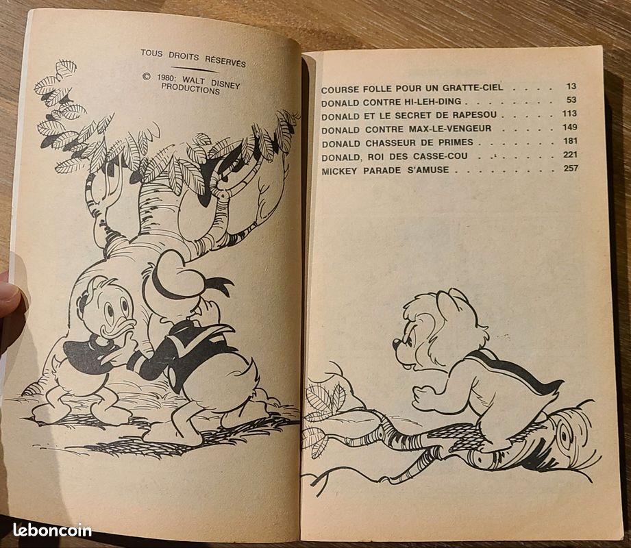 📘 Mickey Parade n°4: Donald triomphe Avril 1980 Vintage Disney collector (image 9)