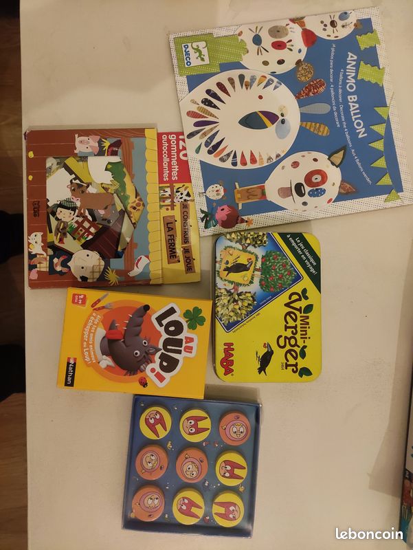 Lot de jeux et activités enfants (image 1)