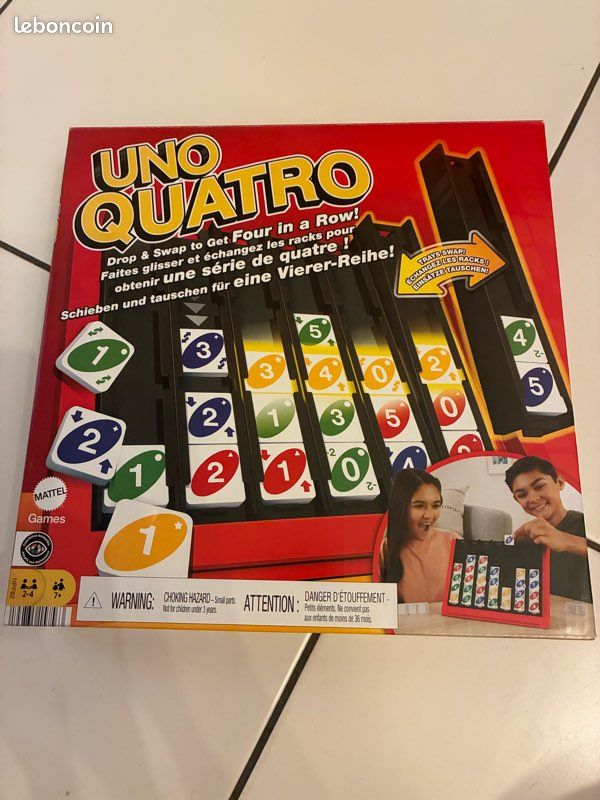 Jeu uno quatro (image 1)