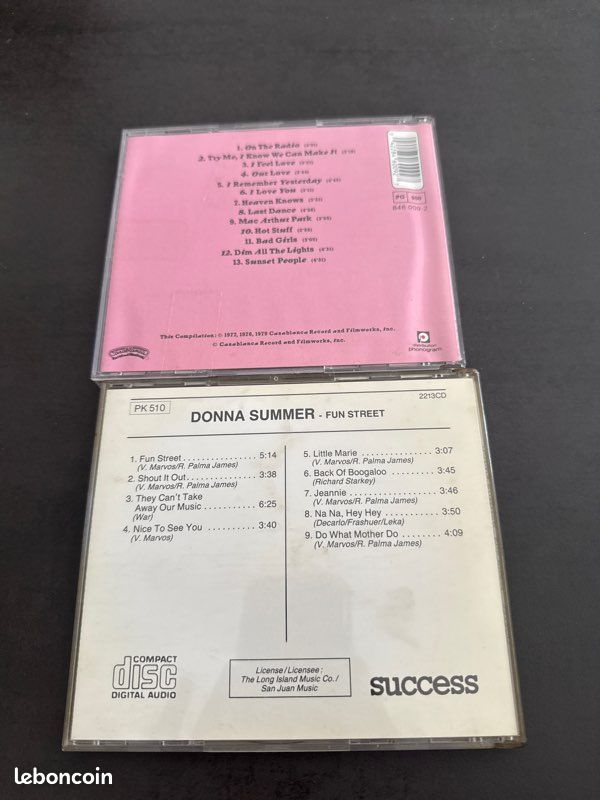Lot de 2 CDs - Donna Summer (image 2)